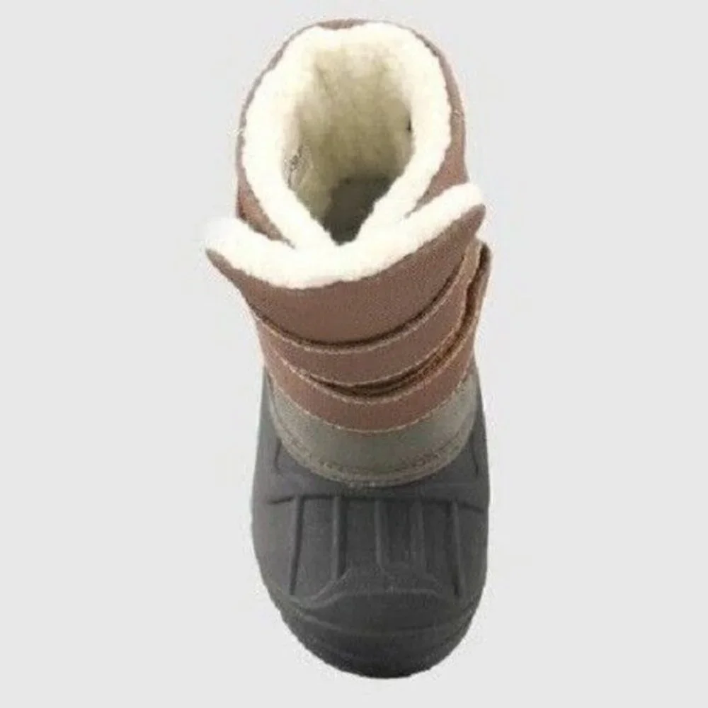 Cat & Jack Winter Boots Kids Shoes Tan Lev Boys Size 5